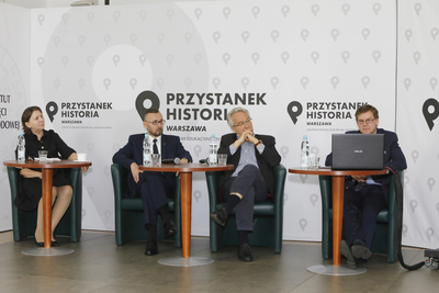 Panel dyskusyjny „Generał Władysław Anders. Żołnierz i polityk” – Warszawa, 13 maja 2021. Fot. Piotr Życieński (IPN)
