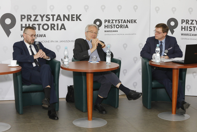 Panel dyskusyjny „Generał Władysław Anders. Żołnierz i polityk” – Warszawa, 13 maja 2021. Fot. Piotr Życieński (IPN)