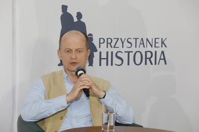Gen. Andrzej Kowalski. Dyskusja „O istocie kontrwywiadu” z cyklu „Kulisy historii” – 29 maja 2021. Fot. Piotr Życieński (IPN)