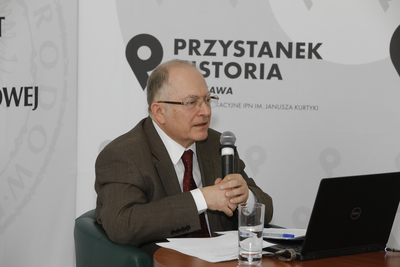 Dr hab. Jacek Sawicki (BBH IPN) – 26 maja 2021. Fot. Piotr Życieński (IPN)