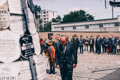 Obchody Narodowego Dnia Pamięci Ofiar Niemieckich Nazistowskich Obozów Koncentracyjnych i Obozów Zagłady – Warszawa Muzeum Wiezienie Pawiak fot. MN/BUWiM