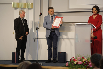 Wręczenie nagrody im. Janusza Kurtyki – 17 czerwca 2021. Fot. Piotr Życieński (IPN)