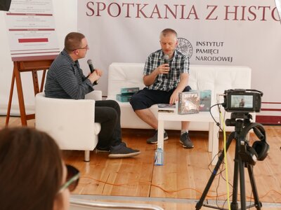 Instytut Pamięci Narodowej na Plenerze Literackim w Warszawie – 18-20 czerwca 2021. Fot. MS (IPN)