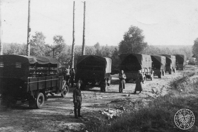 Niemiecki transport do Palmir