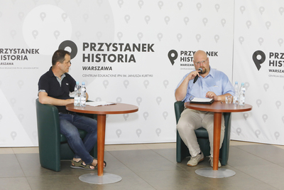 Biografia Stefana Żywotki – spotkanie online z cyklu „Świat wobec Szczecina” – 25 czerwca 2021. Fot. Piotr Życieński (IPN)