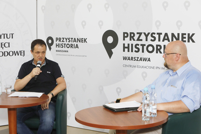 Biografia Stefana Żywotki – spotkanie online z cyklu „Świat wobec Szczecina” – 25 czerwca 2021. Fot. Piotr Życieński (IPN)
