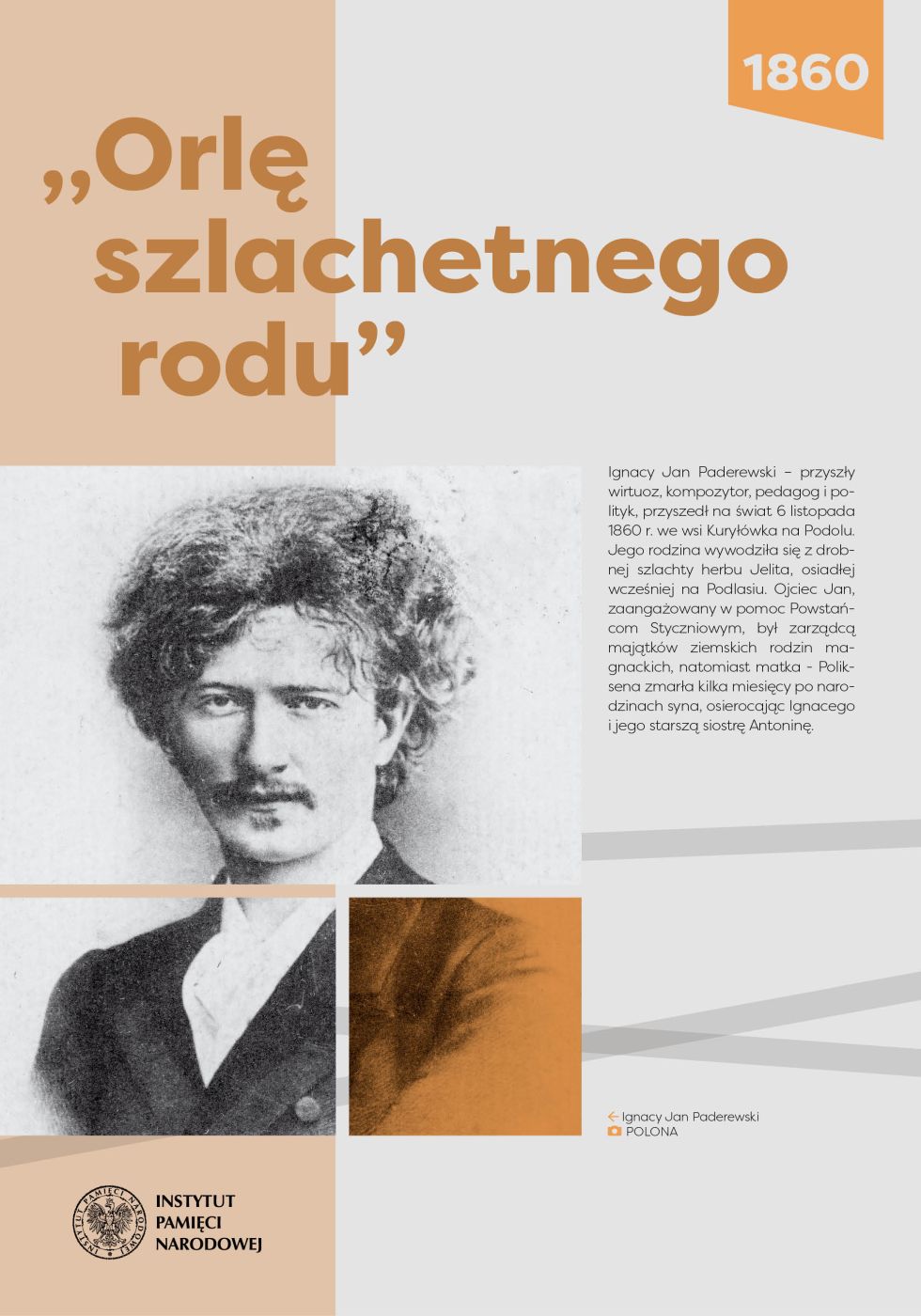 Biograficzna wystawa elementarna „Ignacy Paderewski”