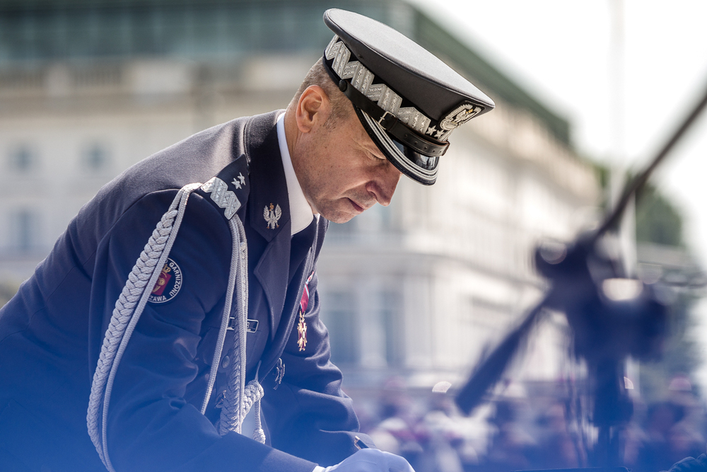 Uroczystość przekazania obowiązków przez gen. dyw. Roberta Głąba nowemu Dowódcy Garnizonu Warszawa – 30 czerwca 2021. Fot. Sławek Kasper (IPN)