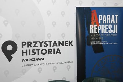 Dyskusja o nowym numerze pisma naukowego IPN „Aparat Represji w Polsce Ludowej 1944–1989” – 30 czerwca 2021. Fot. Piotr Życieński (IPN)