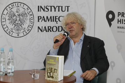 Jan Ruman, redaktor naczelny „Biuletynu IPN”. Fot. Piotr Życieński (IPN)