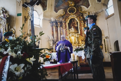 Ceremonia pogrzebowa Powstańców Śląskich – fot. MN/BUWiM