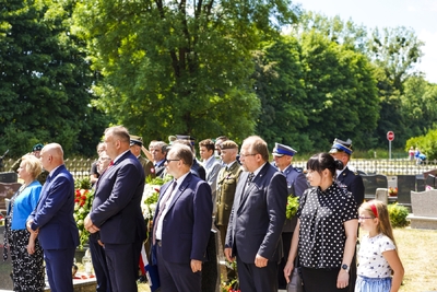 Ceremonia pogrzebowa Powstańców Śląskich – fot. MN/BUWiM