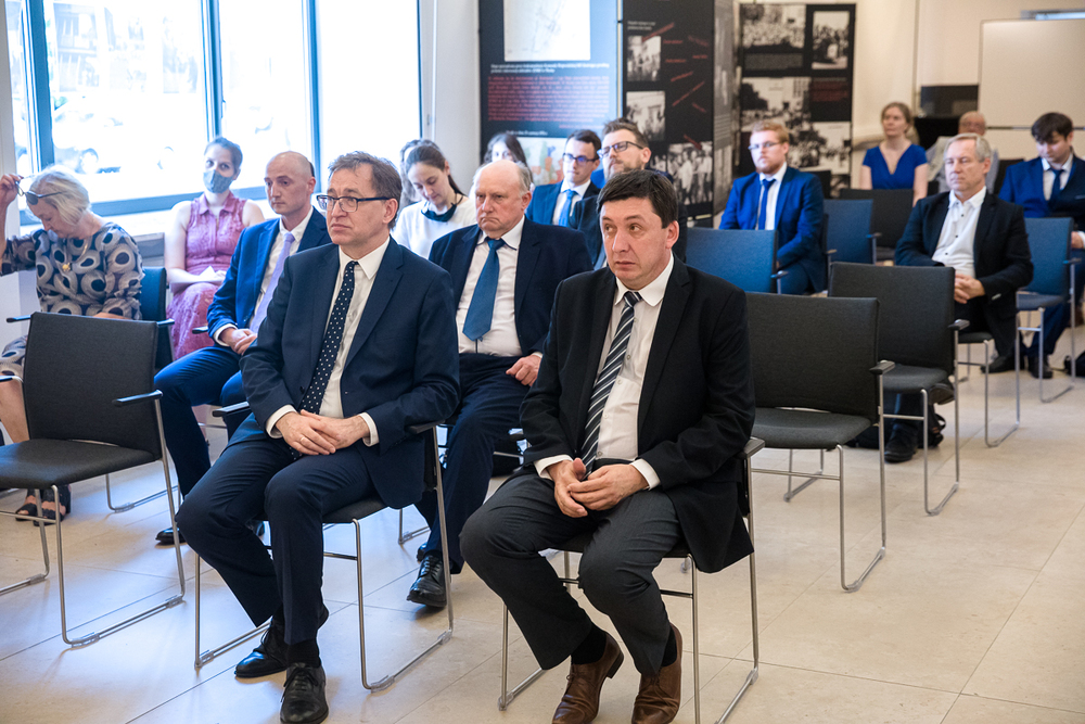 Uroczystość wręczenia nagród w konkursie na Najlepszy Debiut Historyczny Roku – 7 lipca 2021. Fot. Sławek Kasper (IPN)