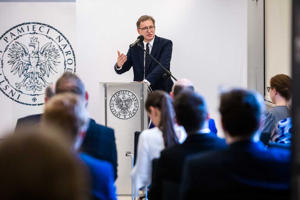 Uroczystość wręczenia nagród w konkursie na Najlepszy Debiut Historyczny Roku – 7 lipca 2021. Fot. Sławek Kasper (IPN)