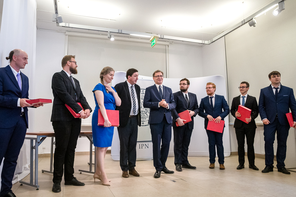 Uroczystość wręczenia nagród w konkursie na Najlepszy Debiut Historyczny Roku – 7 lipca 2021. Fot. Sławek Kasper (IPN)