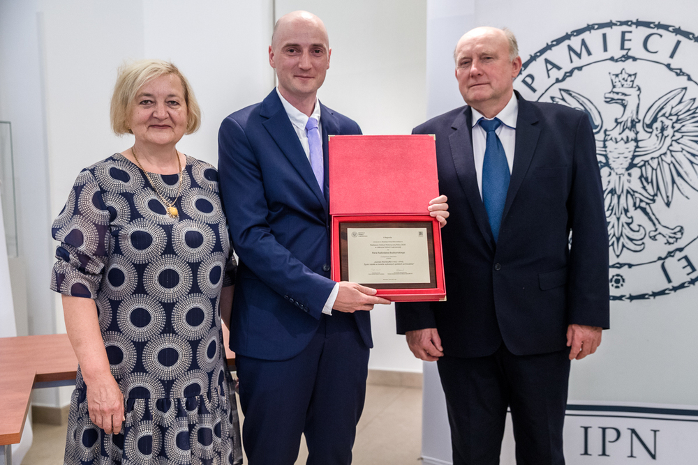 Uroczystość wręczenia nagród w konkursie na Najlepszy Debiut Historyczny Roku – 7 lipca 2021. Fot. Sławek Kasper (IPN)