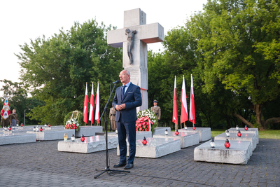 Uroczystości upamiętniające ofiary Zbrodni Wołyńskiej – Warszawa, 11 lipca 2021. Fot. Sławek Kasper (IPN)