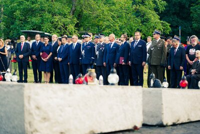 Uroczystości upamiętniające ofiary Zbrodni Wołyńskiej – Warszawa, 11 lipca 2021. Fot. Mateusz Niegowski (IPN)