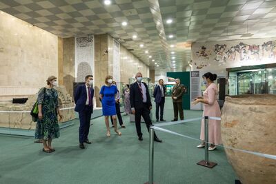 Wizyta delegacji IPN w Uzbekistanie. Fot. Mikołaj Bujak (Muzeum II Wojny Światowej w Gdańsku)