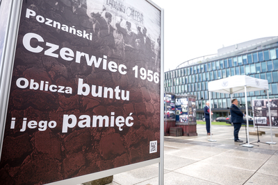 Otwarcie wystawy „Poznański Czerwiec 1956. Oblicza buntu i jego pamięć” – Warszawa, 13 lipca 2021. Fot. Sławek Kasper (IPN)