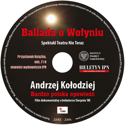 Płyta DVD dołączona do „Biuletynu IPN” nr 7–8/2021