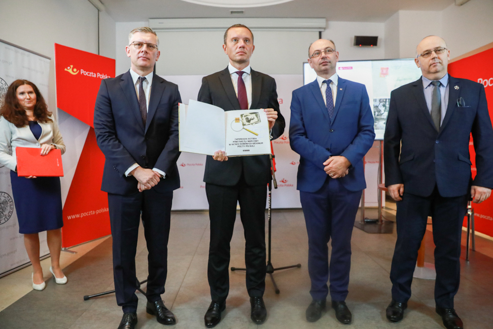 Prezentacja albumu pt.: „Zapomniana Historia Powstańczej Warszawy w Aktach Osobowych Archiwum Poczty Polskiej”. Warszawa, 6 sierpnia 2021. Fot. Sławek Kasper (IPN)