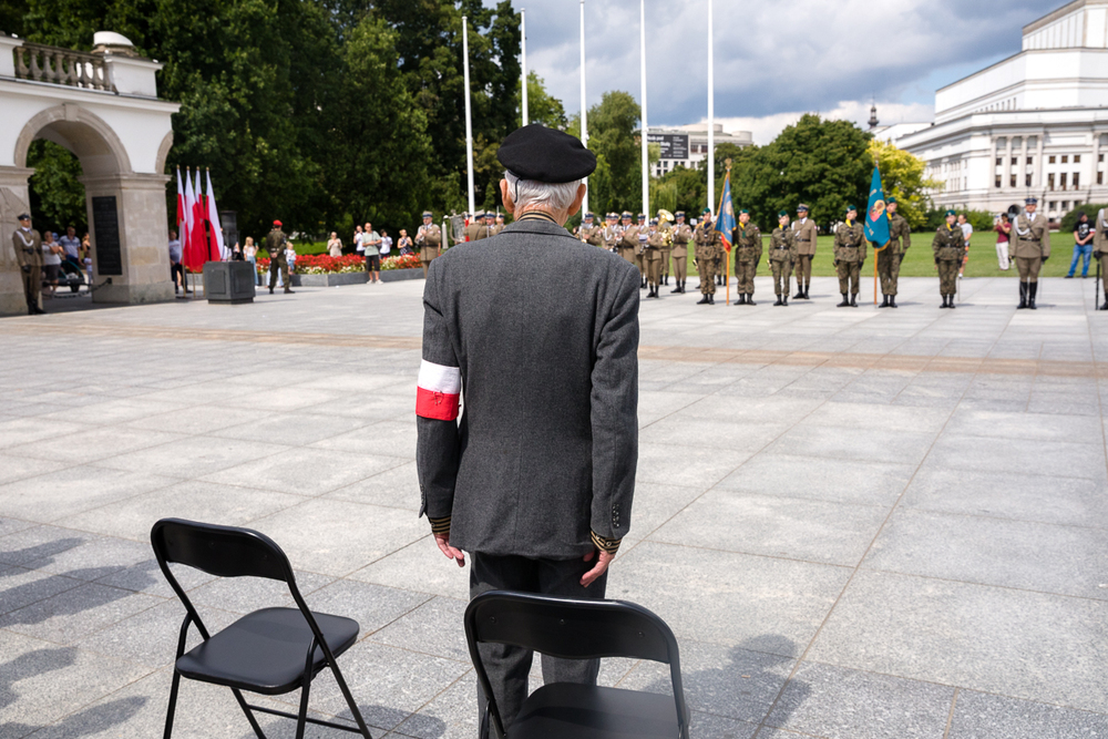 77. rocznica powstania Brygady Świętokrzyskiej Narodowych Sił Zbrojnych – Warszawa, 11 sierpnia 2021. Fot. Sławek Kasper (IPN)