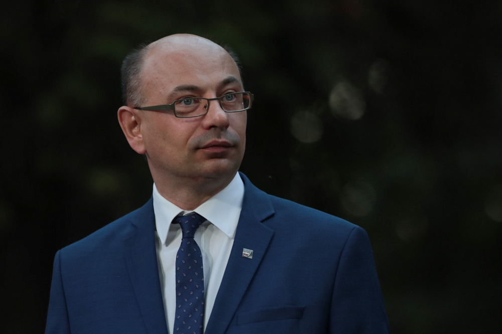 Instytut Pamięci Narodowej reprezentował zastępca prezesa IPN dr Mateusz Szpytma – Warszawa, 14 sierpnia 2021. Fot. Mikołaj Bujak (IPN)