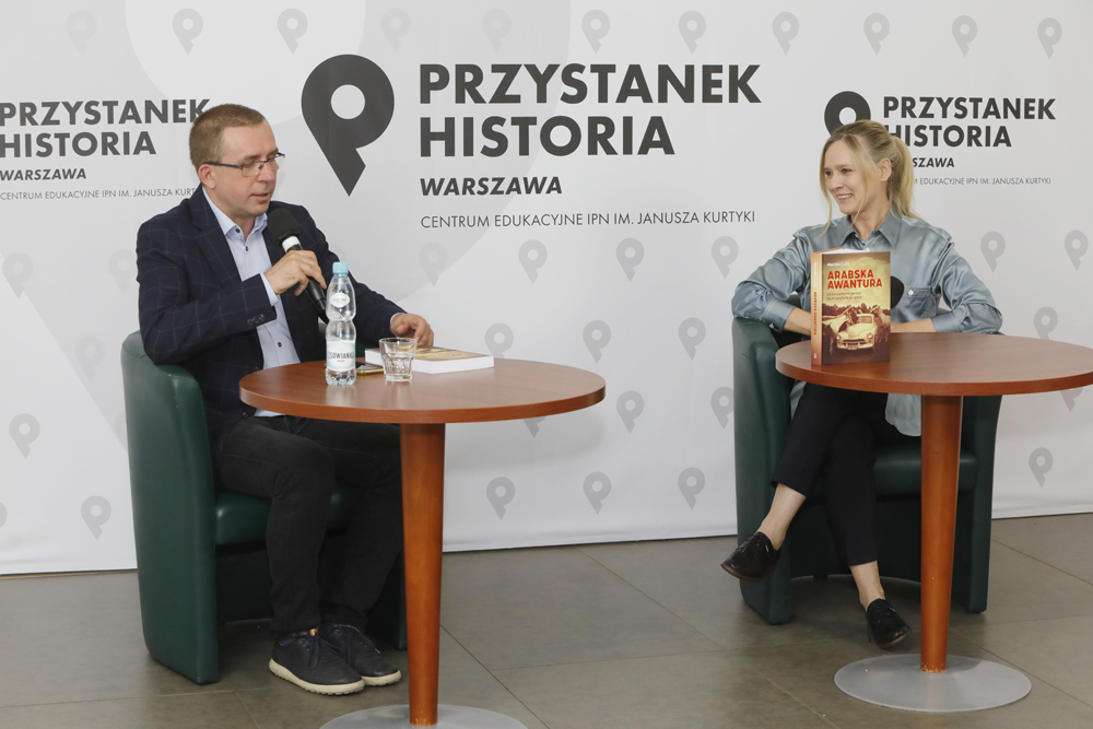 „Kulisy historii”, odcinek 28: „Dlaczego SB interesowała się sprzedażą koni?” – 21 sierpnia 2021. Fot. Piotr Życieński (IPN)