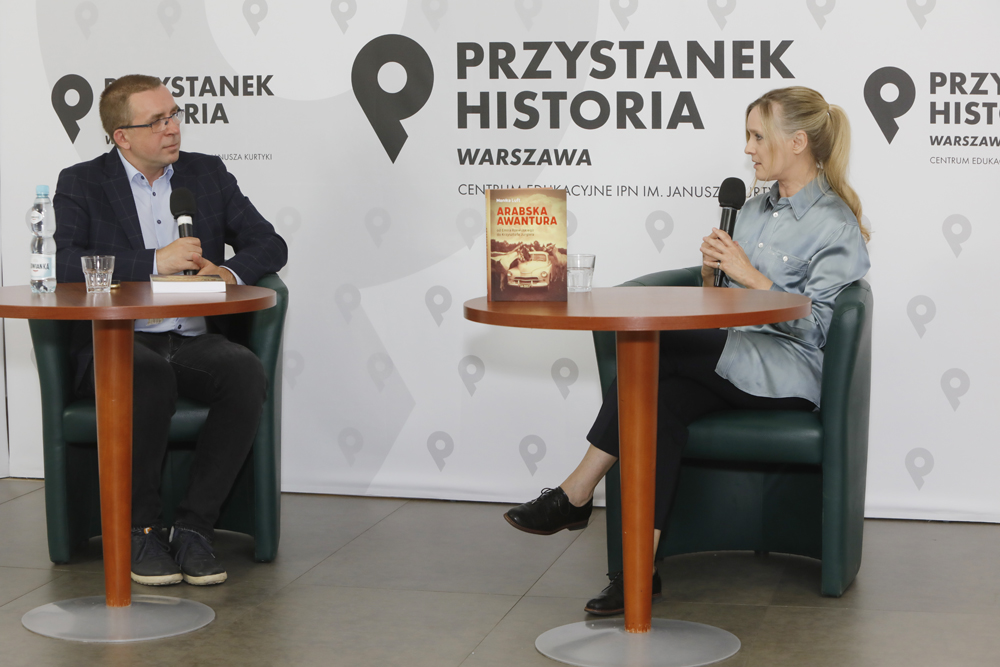 „Kulisy historii”, odcinek 28: „Dlaczego SB interesowała się sprzedażą koni?” – 21 sierpnia 2021. Fot. Piotr Życieński (IPN)
