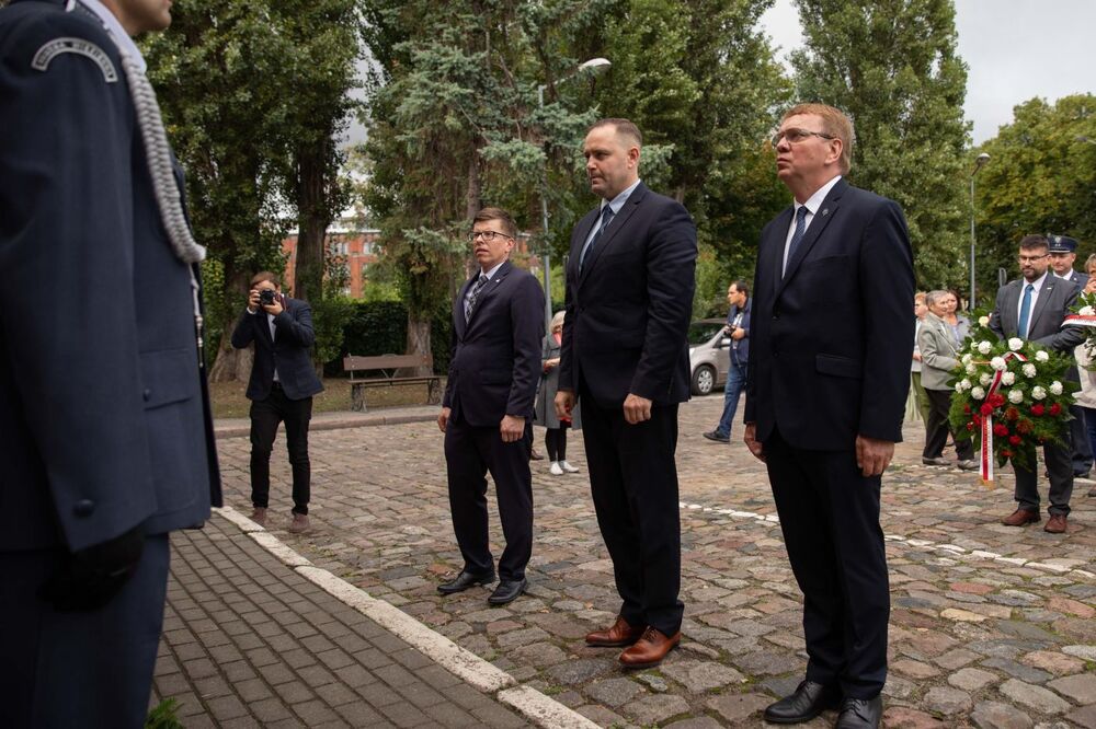 Uroczystości w 75. rocznicę śmierci Danuty Siedzikówny „Inki” oraz Feliksa Selmanowicza „Zagończyka” – Gdańsk, 28 sierpnia 2021. Fot. Mikołaj Bujak (IPN)