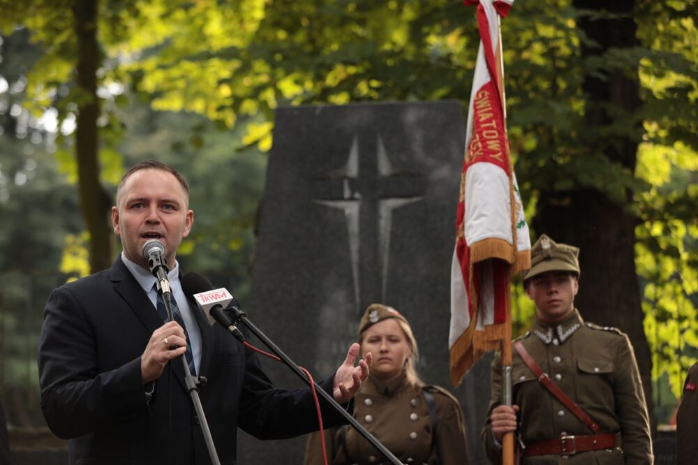 Uroczystości w 75. rocznicę śmierci Danuty Siedzikówny „Inki” oraz Feliksa Selmanowicza „Zagończyka” – Gdańsk, 28 sierpnia 2021. Fot. Mikołaj Bujak (IPN)