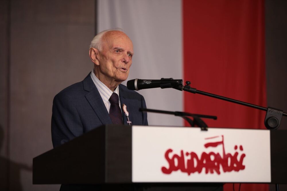 Uroczystość wręczenia Krzyży Wolności i Solidarności w Gdańsku – 31 sierpnia 2021. Fot. Mikołaj Bujak (IPN)