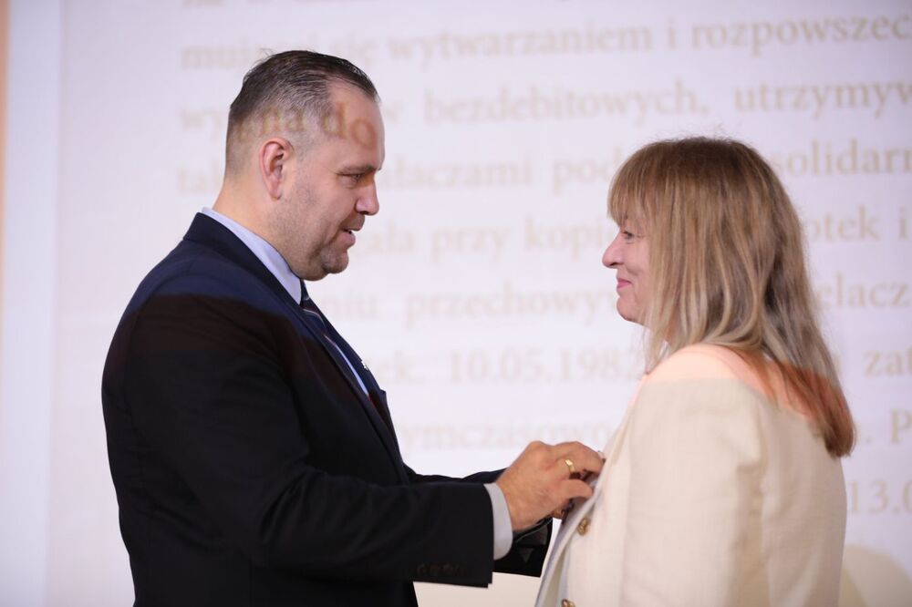Uroczystość wręczenia Krzyży Wolności i Solidarności w Gdańsku – 31 sierpnia 2021. Fot. Mikołaj Bujak (IPN)