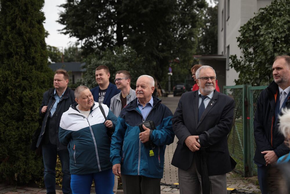 Wystawa IPN „TU rodziła się Solidarność” na placu Solidarności w Gdańsku – 31 sierpnia 2021. Fot. Mikołaj Bujak (IPN)