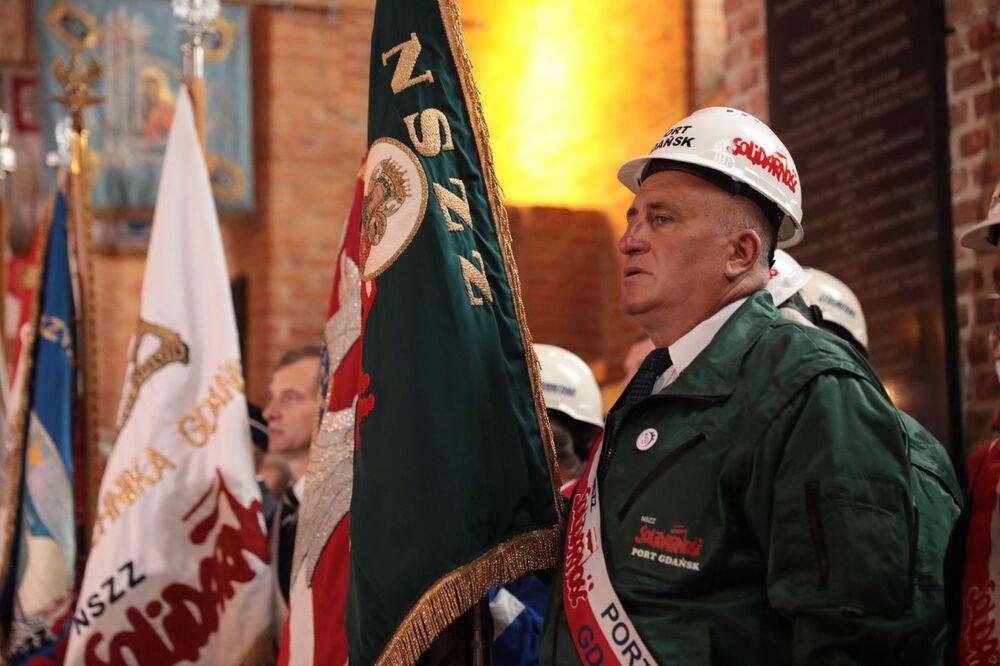 Obchody zakończyła uroczysta Msza św. w bazylice św. Brygidy – 31 sierpnia 2021. Fot. Mikołaj Bujak (IPN)