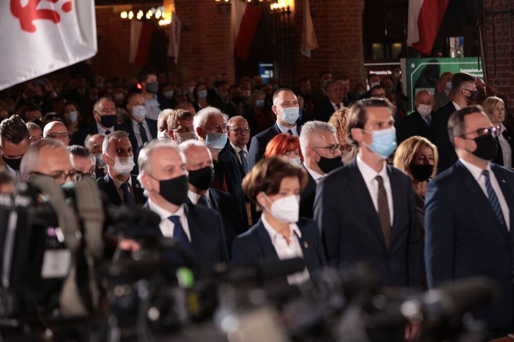 Obchody zakończyła uroczysta Msza św. w bazylice św. Brygidy – 31 sierpnia 2021. Fot. Mikołaj Bujak (IPN)