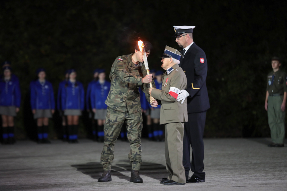 Uroczystości rocznicowe pod pomnikiem Obrońców Wybrzeża na Westerplatte – Gdańsk, 1 września 2021. Fot. Mikołaj Bujak (IPN)