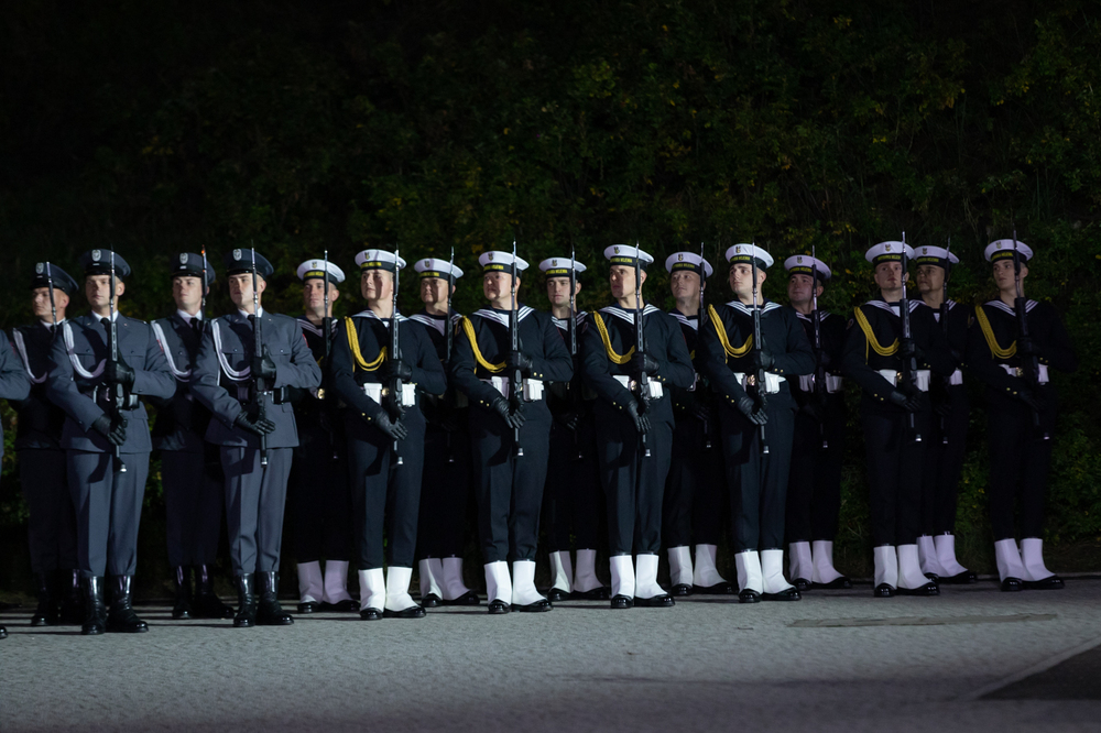 Uroczystości rocznicowe pod pomnikiem Obrońców Wybrzeża na Westerplatte – Gdańsk, 1 września 2021. Fot. Mikołaj Bujak (IPN)
