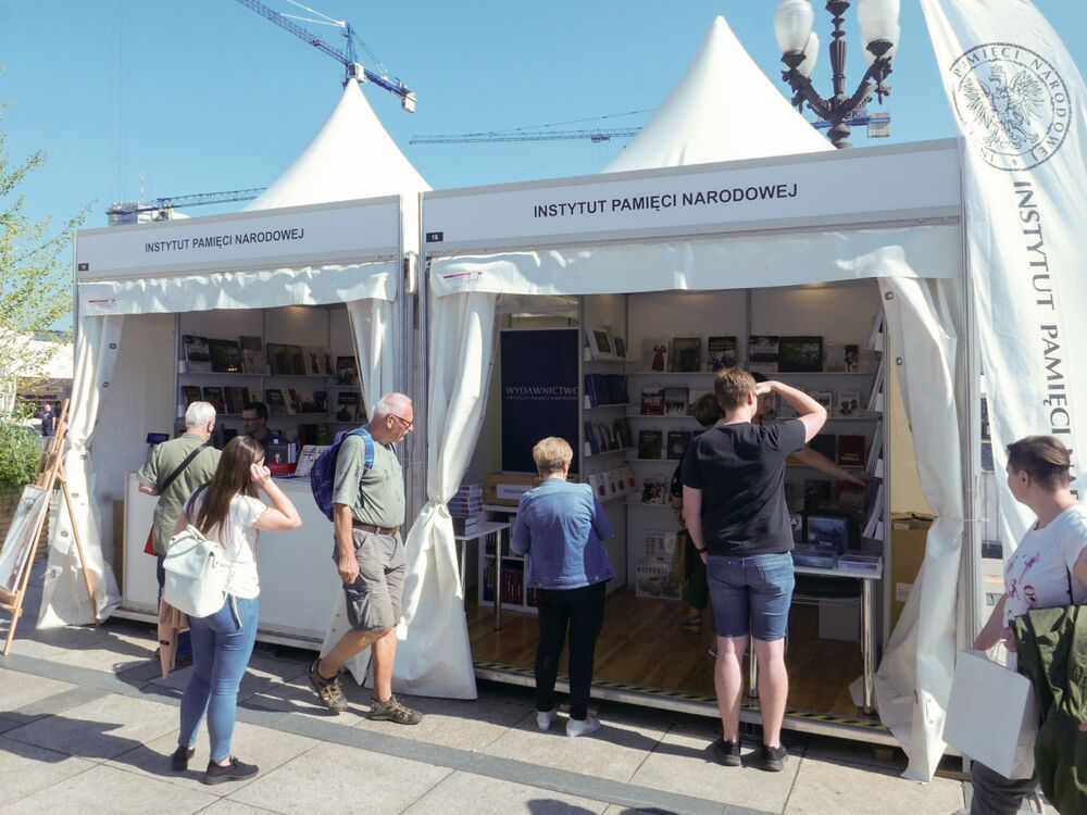 IPN na Warszawskich Targach Książki – 9 września 2021. Fot. Wydawnictwo IPN
