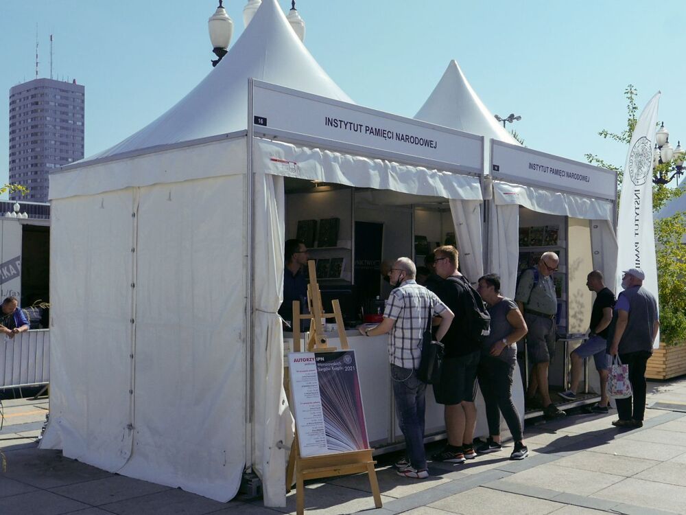 IPN na Warszawskich Targach Książki – 9 września 2021. Fot. Wydawnictwo IPN