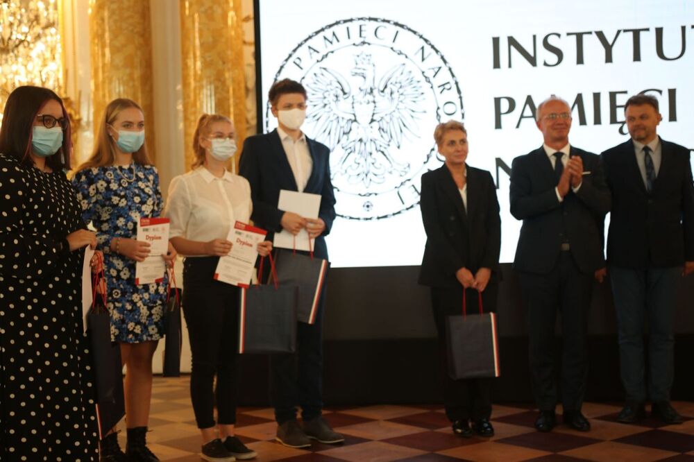 Finał III i IV edycji projektu „Łączka i inne miejsca poszukiwań” – Warszawa, 8 września 2021. Fot. Aleksandra Wierzchowska (IPN)