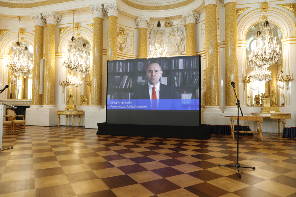 Finał III i IV edycji projektu „Łączka i inne miejsca poszukiwań” – Warszawa, 8 września 2021. Fot. Piotr Życieński (IPN)