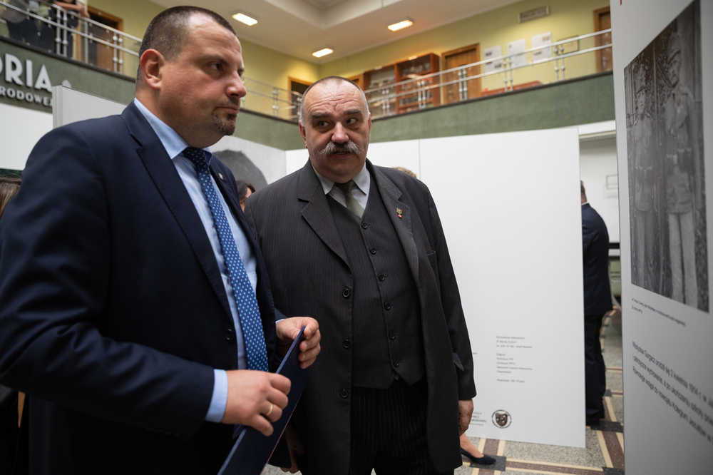 Otwarcie wystawy „Ks. Władysław Gurgacz. Kapelan Polski Podziemnej” – Kraków, 14 września 2021. Fot. Mikołaj Bujak (IPN)