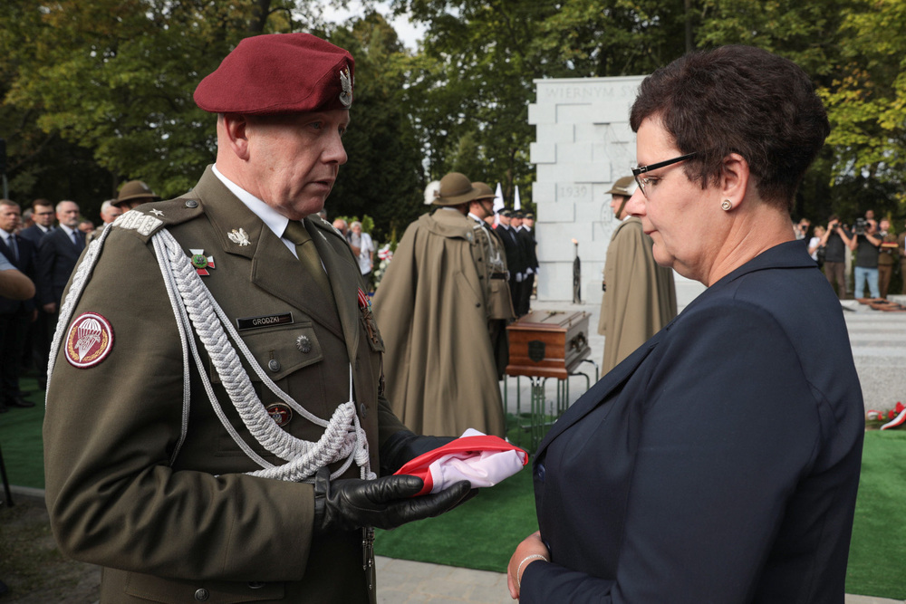 Uroczystości upamiętniające ks. Władysława Gurgacza, Ryszarda Kłaputa i ppor. Tadeusza Zajączkowskiego – Kraków, 14 września 2021. Fot. Mikołaj Bujak (IPN)