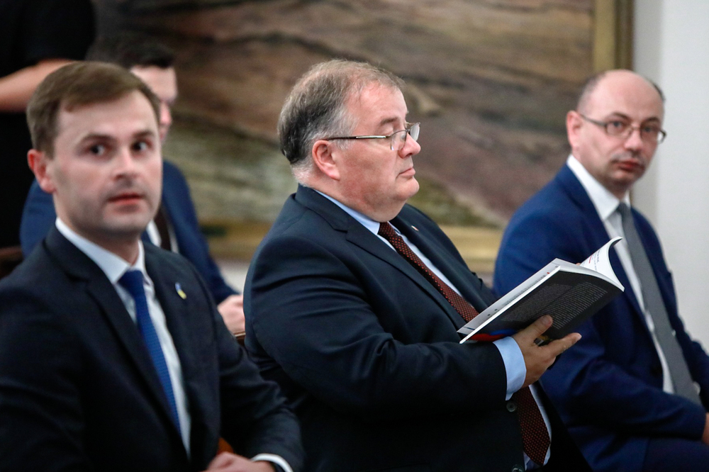 Dyskusja „Polska i Ukraina w latach 30. i 40. XX wieku – 25 lat współpracy archiwalno-historycznej” – Warszawa, 14 września 2021. Fot. Sławek Kasper (IPN)