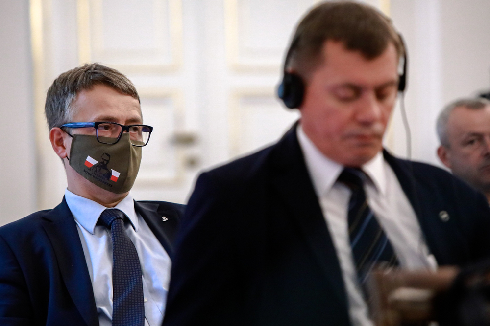 Dyskusja „Polska i Ukraina w latach 30. i 40. XX wieku – 25 lat współpracy archiwalno-historycznej” – Warszawa, 14 września 2021. Fot. Sławek Kasper (IPN)