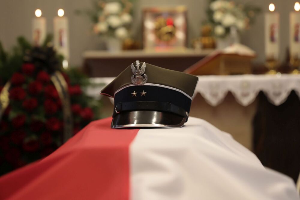 Uroczystości pogrzebowe Antoniego Wąsowicza ps. „Roch” – Golczewo, 16 września 2021. Fot. Mikołaj Bujak (IPN)