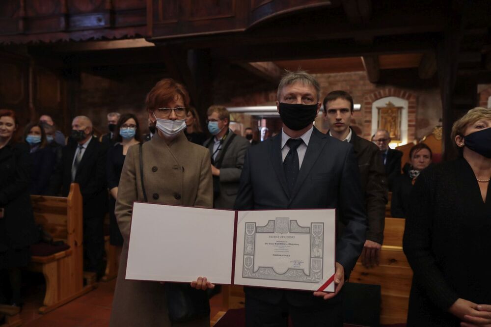 Uroczystości pogrzebowe Antoniego Wąsowicza ps. „Roch” – Golczewo, 16 września 2021. Fot. Mikołaj Bujak (IPN)