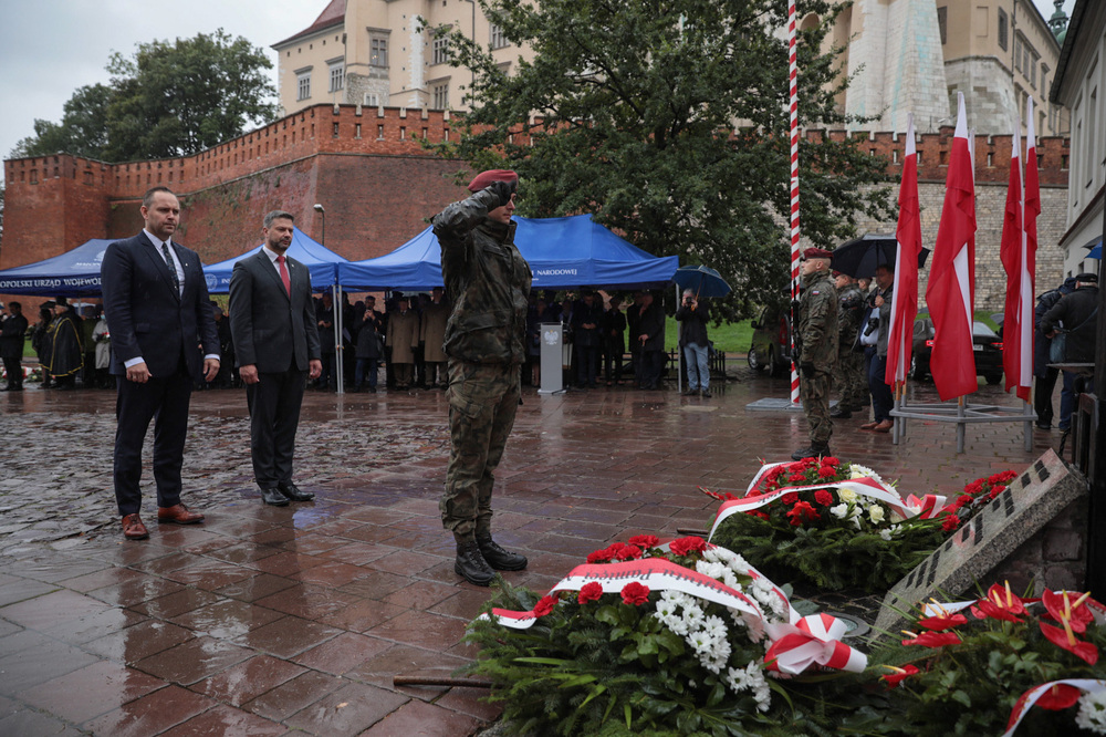 82. rocznica agresji Związku Sowieckiego na Polskę i Dzień Sybiraka – Kraków 17 września 2021. Fot. Mikołaj Bujak (IPN)